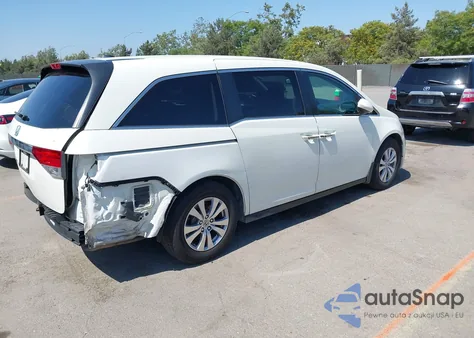 2015 Honda Odyssey Ex-L from USA, damaged, VIN 5FNRL5H61FB056222